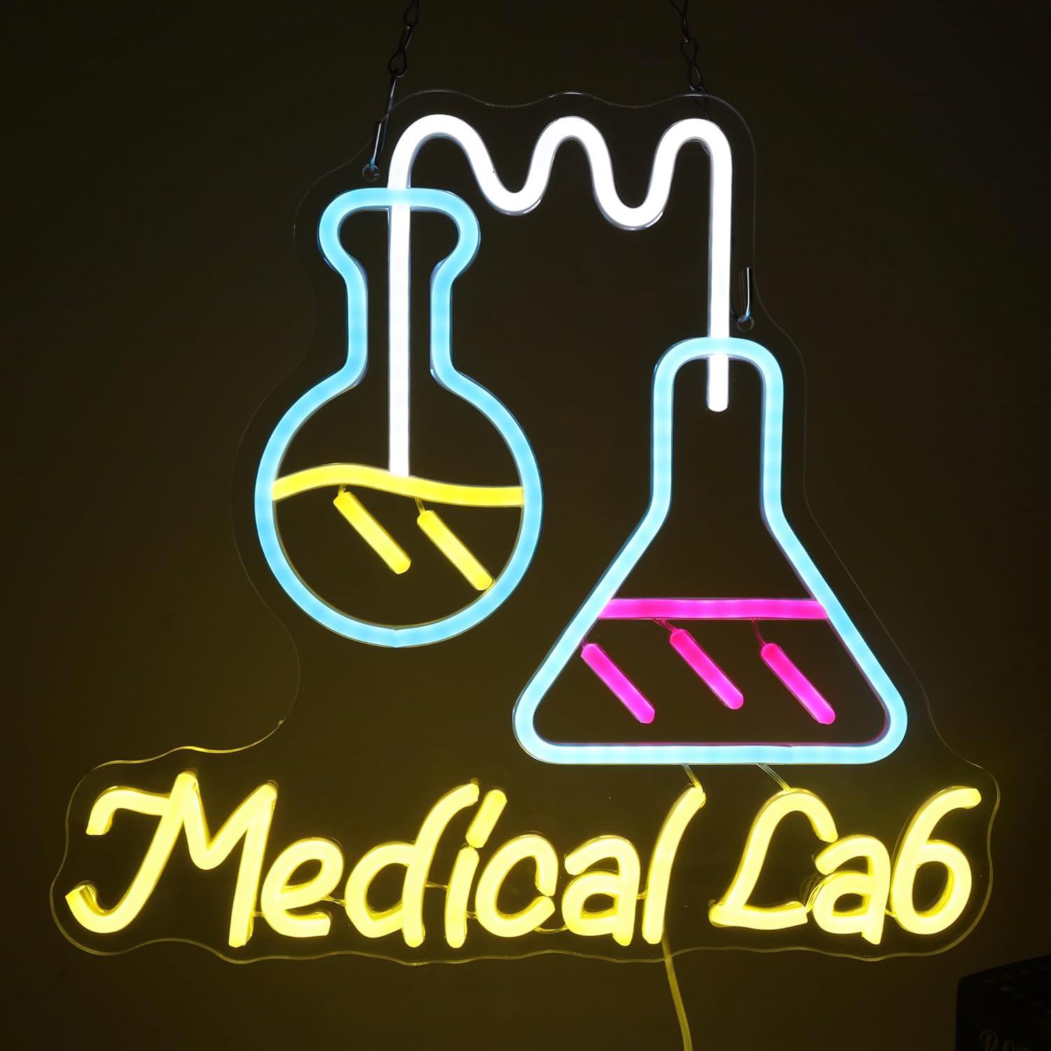 Science Laboratory Neon Sign U - đánh giá và giá Medical Lab Gifts