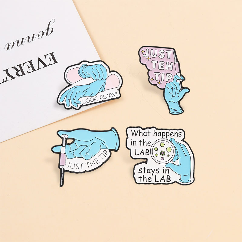 Science Lab Enamel Pins Just T - đánh giá và giá Medical Lab Gifts