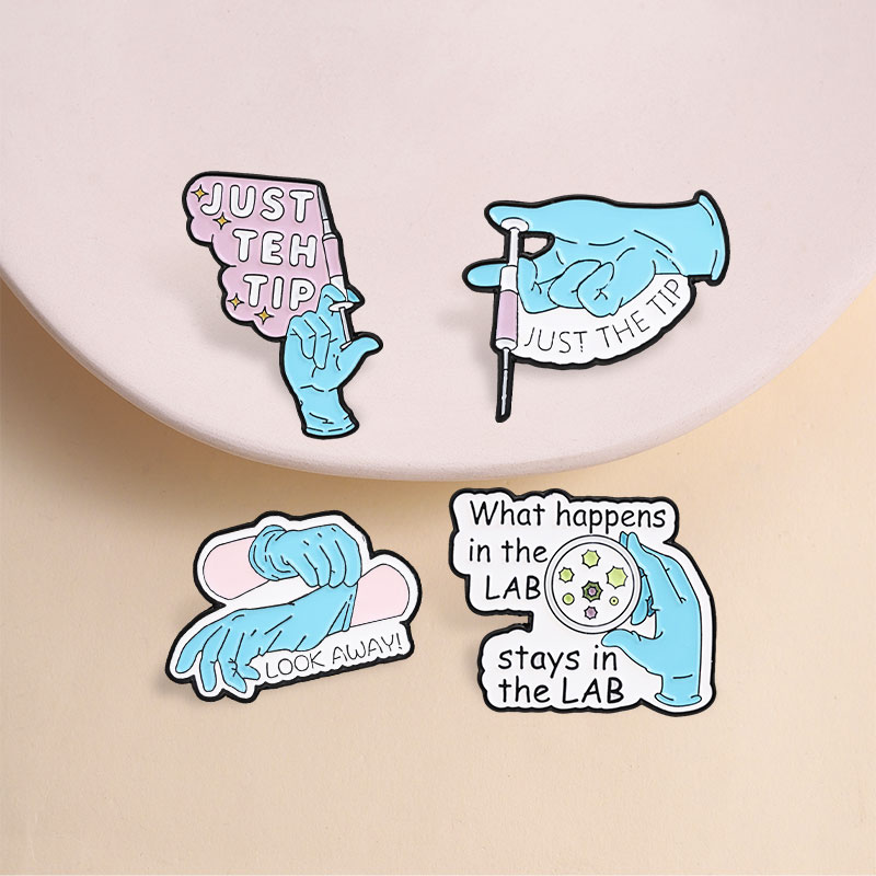 Science Lab Enamel Pins Just T - đánh giá và giá Medical Lab Gifts