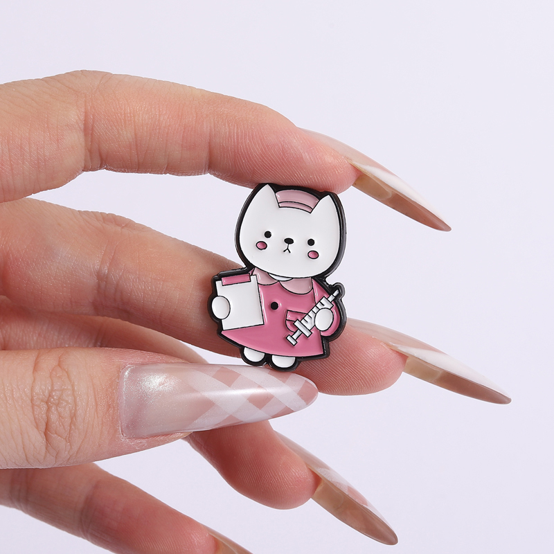 Nurse Lab Cats Enamel Pins Cus - đánh giá và giá Medical Lab Gifts